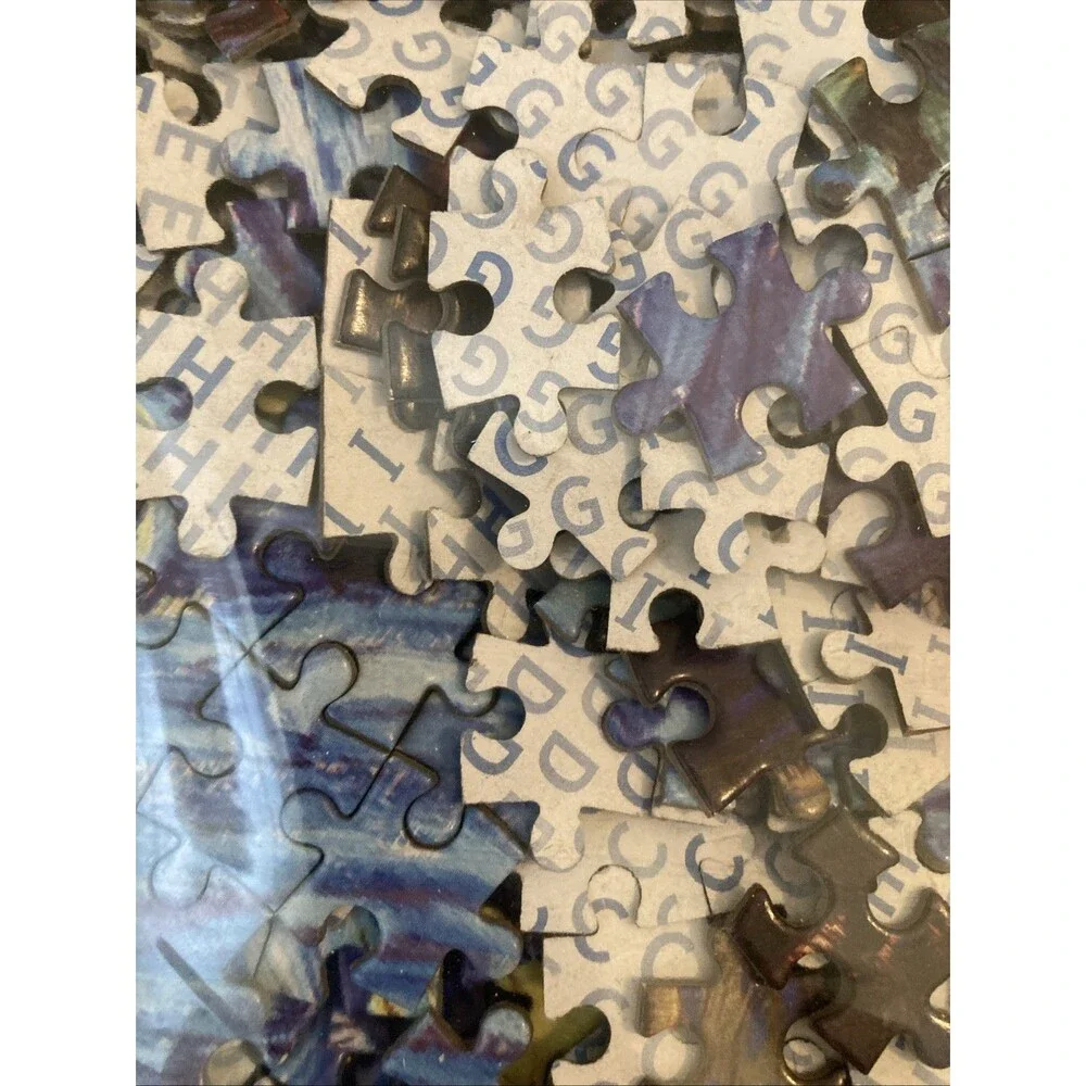 Museum Collection Starry Night 1000 Piece Puzzle Van Gogh Complete Difficult
